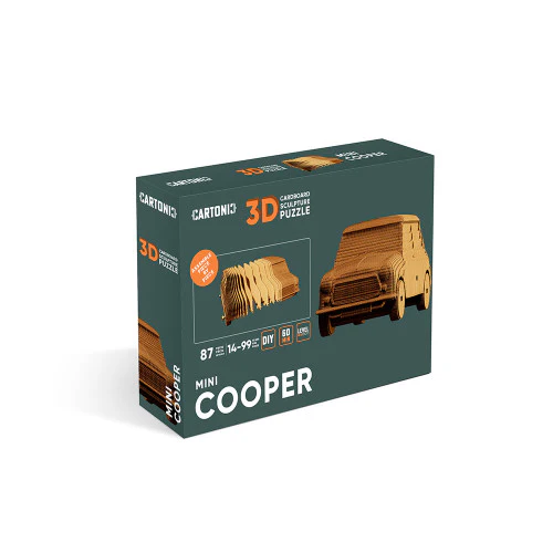 3D Mini Cooper Puzzle - Image 2