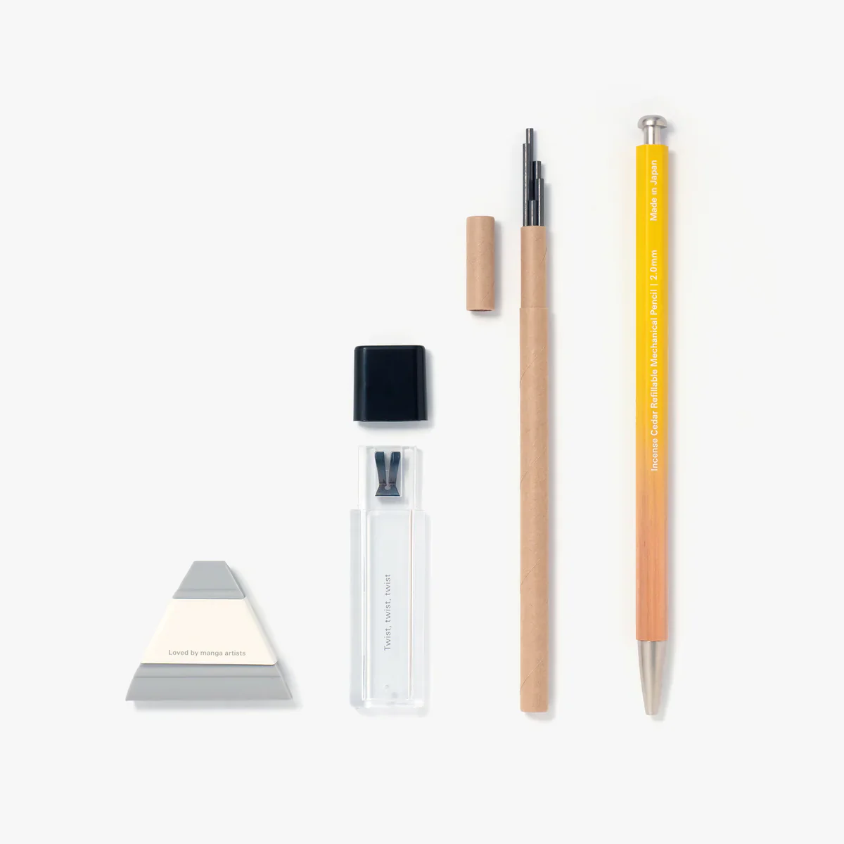 Object Index Elementary Pencil Set White - Image 3