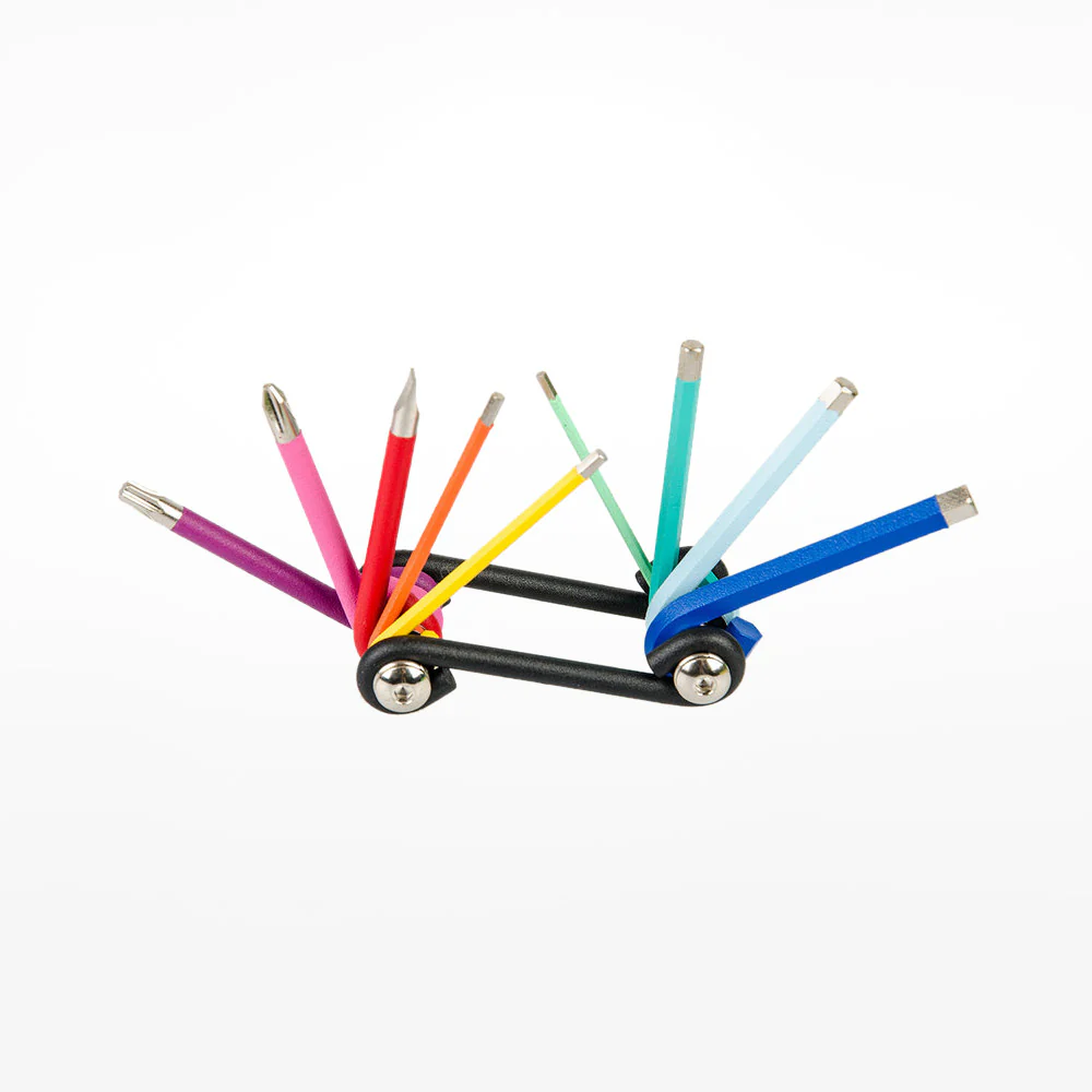 Rainbow multi-tool set