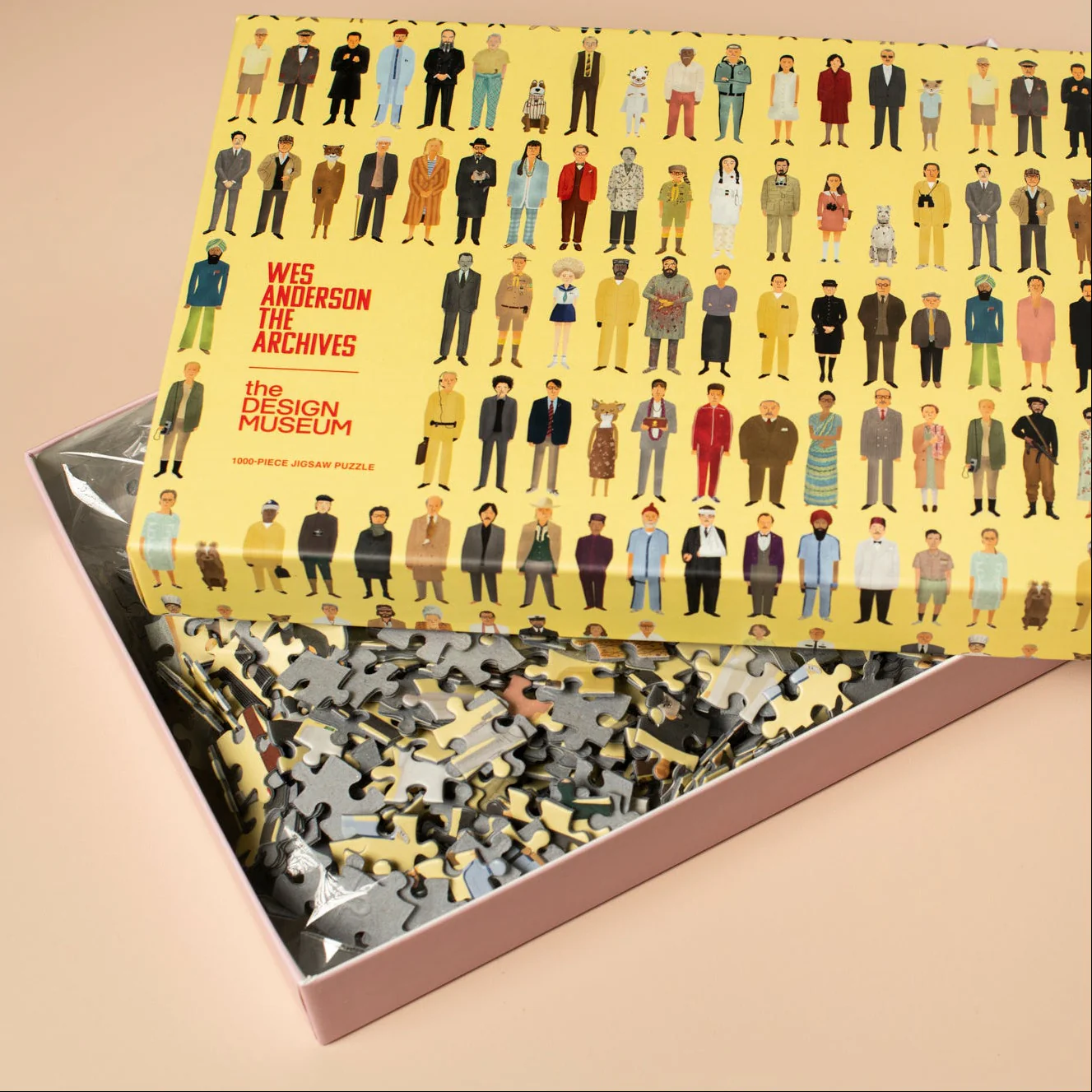 Wes Anderson Characters by Max Dalton 1000 Piece Jigsaw Puzzle - Image 2