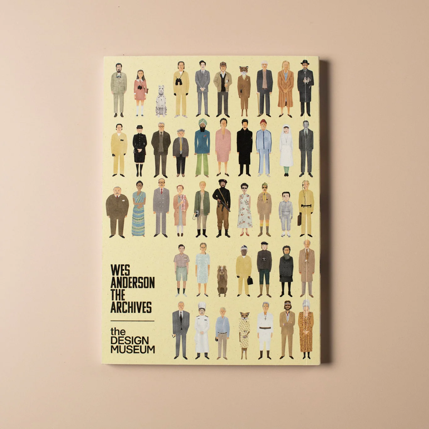 Wes Anderson Characters by Max Dalton A5 Notebook - Image 2
